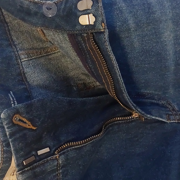 Pilcro Relaxed Barrel Jeans Size 28 - Picture 3 of 10